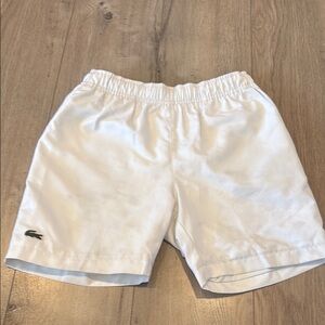 Lacoste Classic White Tennis Shorts